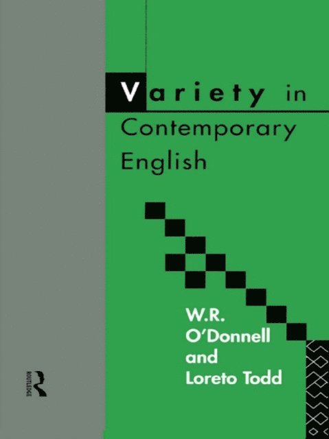 LORETO Todd, W.R. O'Donnell - Variety in Contemporary English, E-bok