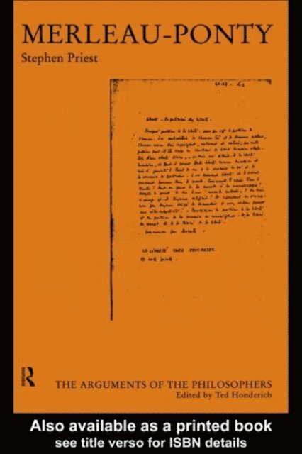 Stephen Priest - Merleau-Ponty, E-bok