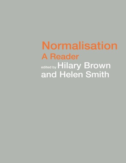 Helen Smith, Hilary Brown - Normalisation, E-bok