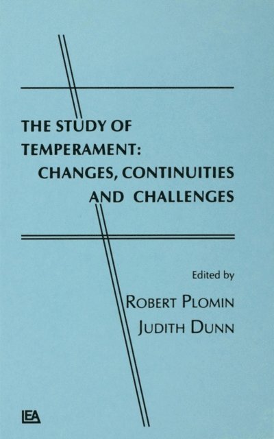 Judy Dunn, Robert Plomin - Study of Temperament, E-bok