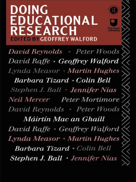 Geoffrey Walford - Doing Educational Research, E-bok