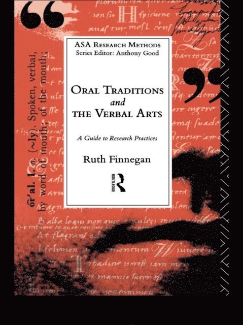 Ruth Finnegan - Oral Traditions and the Verbal Arts, E-bok