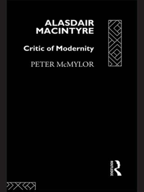 Peter McMylor - Alasdair MacIntyre, E-bok