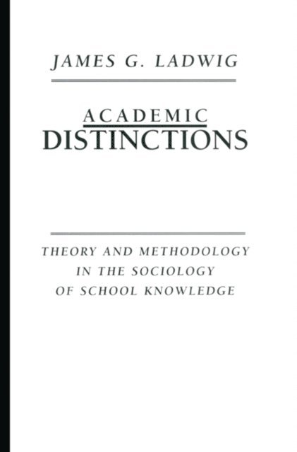 James G. Ladwig - Academic Distinctions, E-bok