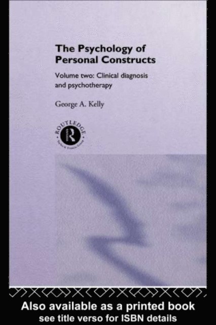 George Kelly - Psychology of Personal Constructs, E-bok