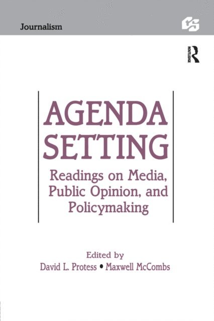 Maxwell E. McCombs, David Protess - Agenda Setting, E-bok