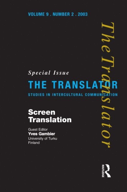 Yves Gambier - Screen Translation, E-bok