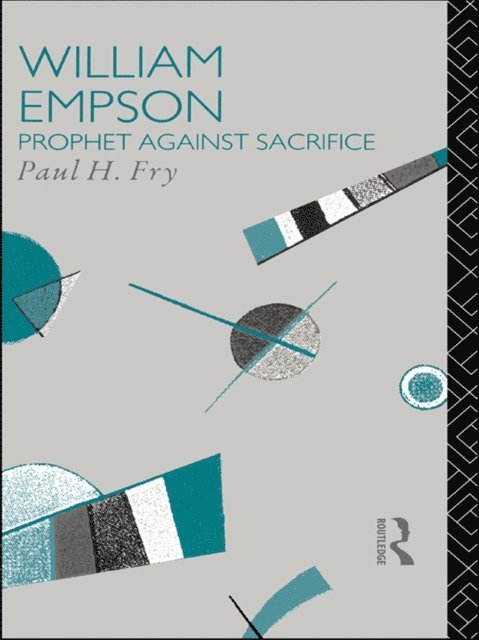 Paul H. Fry - William Empson, E-bok