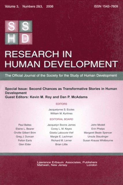 Kevin M. Roy - Second Chances As Transformative Stories Rhd V3 2&3, E-bok. Tillgänglighet: Lägg i varukorg