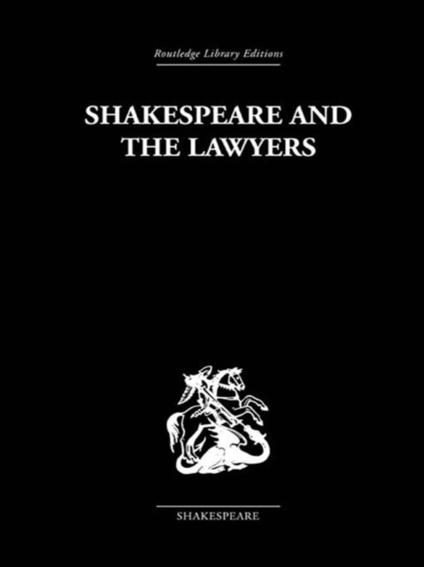 O Hood Phillips - Shakespeare and the Lawyers, E-bok. Tillgänglighet: Lägg i varukorg