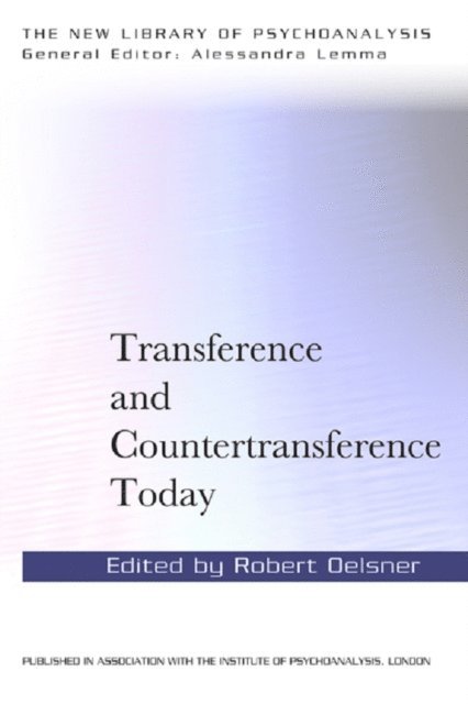 Robert Oelsner - Transference and Countertransference Today, E-bok. Tillgänglighet: Lägg i varukorg