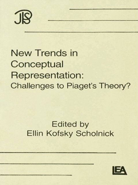 Ellin Kofsky Scholnick - New Trends in Conceptual Representation, E-bok