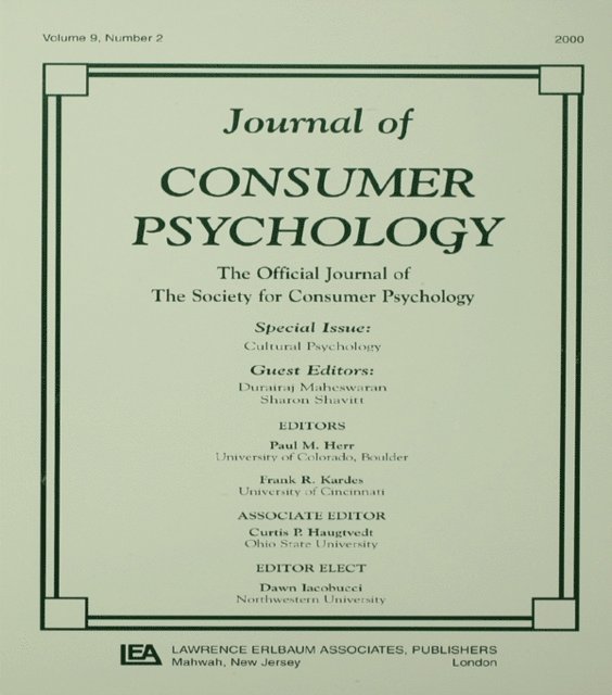 Sharon Shavitt, Durairaj Maheswaran - Cultural Psychology, E-bok