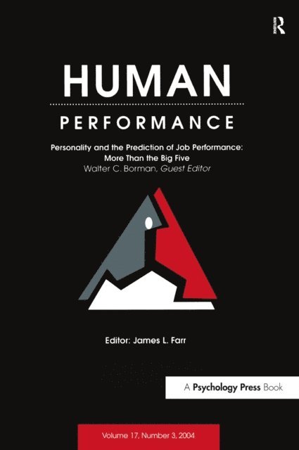 Walter C. Borman - Personality and the Prediction of Job Performance, E-bok