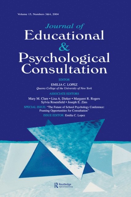 Emilia C. Lopez - Future of School Psychology Conference, E-bok