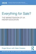 Everything for Sale? The Marketisation of UK Higher Education