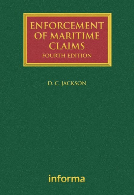 David Jackson - Enforcement of Maritime Claims, E-bok