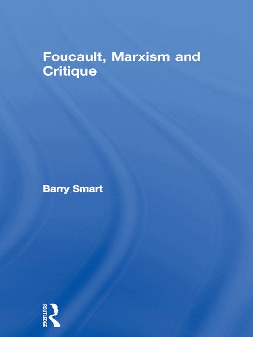 Barry Smart - Foucault, Marxism and Critique, E-bok