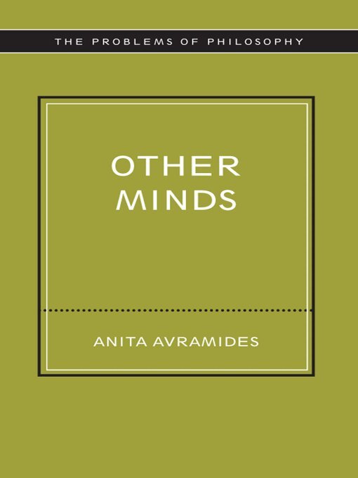 Anita Avramides - Other Minds, E-bok