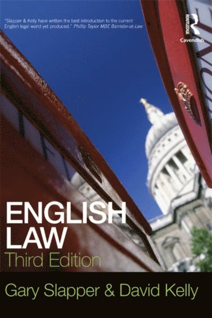 David Kelly, Gary Slapper - English Law, E-bok