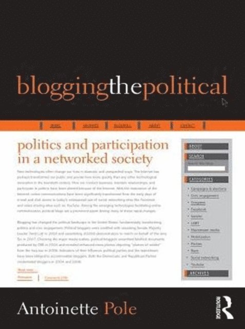 Antoinette Pole - Blogging the Political, E-bok