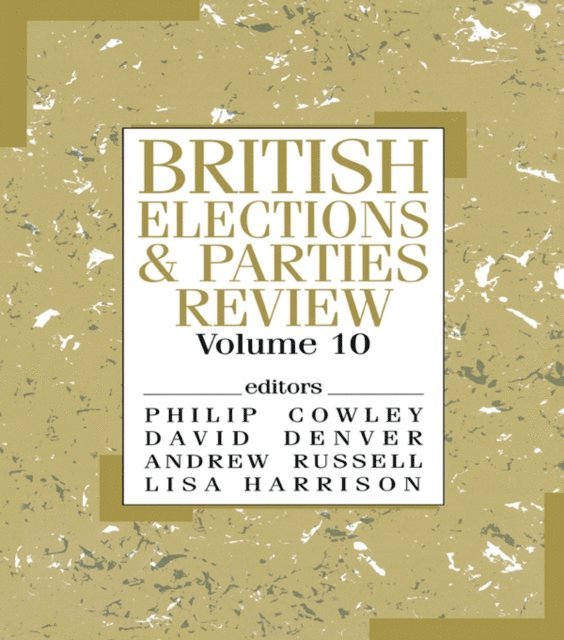 Andrew Russell, David Denver, Philip Cowley - British Elections & Parties Review, E-bok