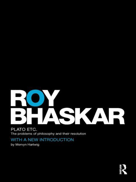 Roy Bhaskar - Plato Etc, E-bok