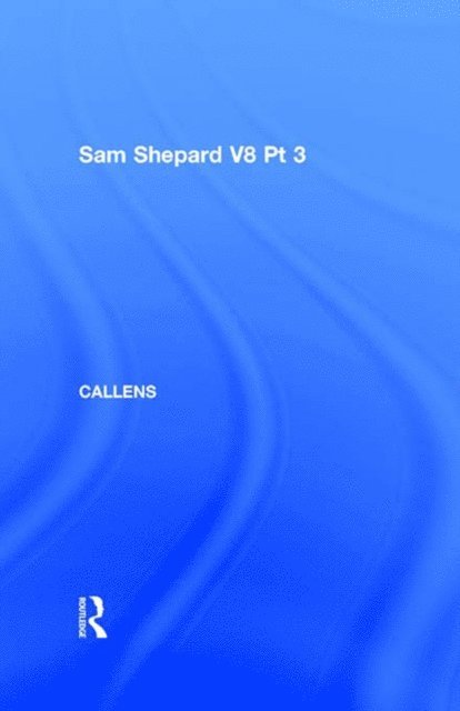 Johan Callens - Sam Shepard V8 Pt 3, E-bok