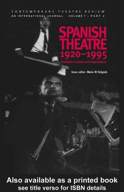 Maria M. Delgado - Spanish Theatre 1920-1995, E-bok