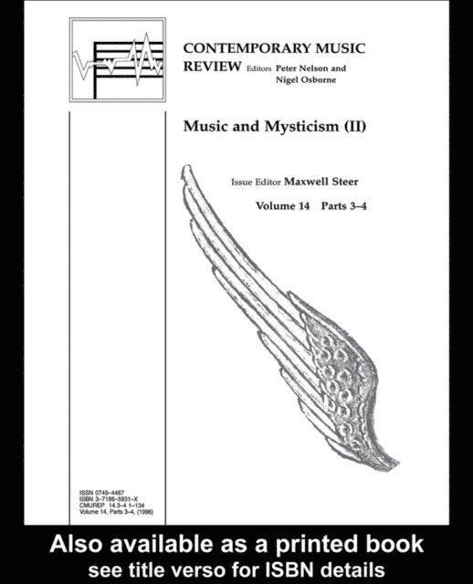 Maxwell Steer - Music and Mysticism, E-bok