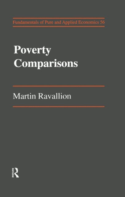 Martin Ravallion - Poverty Comparisons, E-bok