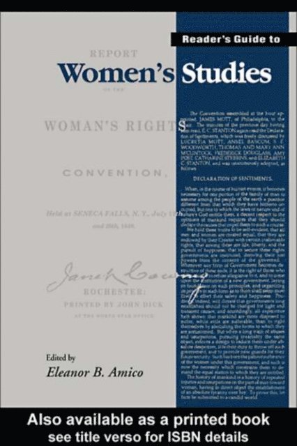 Eleanor Amico - Reader's Guide to Women's Studies, E-bok
