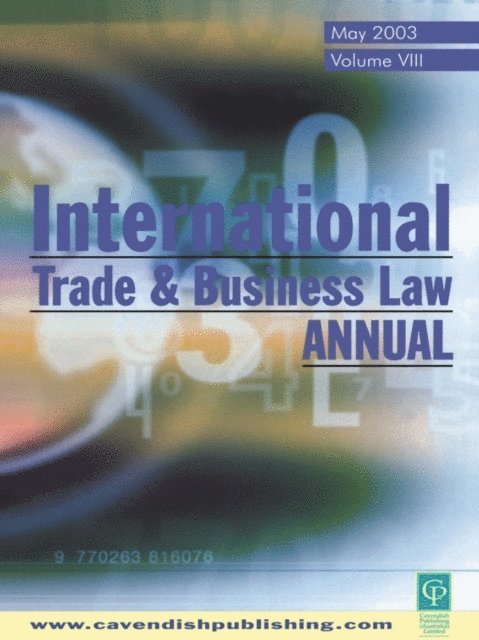 Gabriel Moens - International Trade and Business Law Review, E-bok