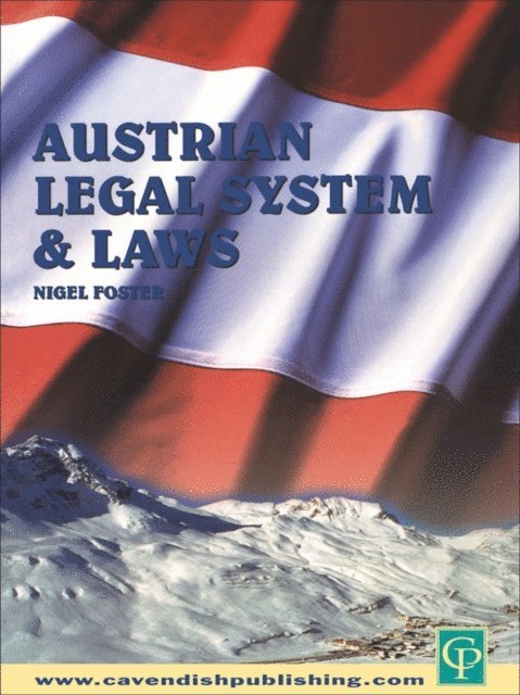 Nigel Foster - Austrian Legal System and Laws, E-bok