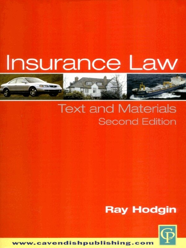 Ray Hodgin - Insurance Law, E-bok