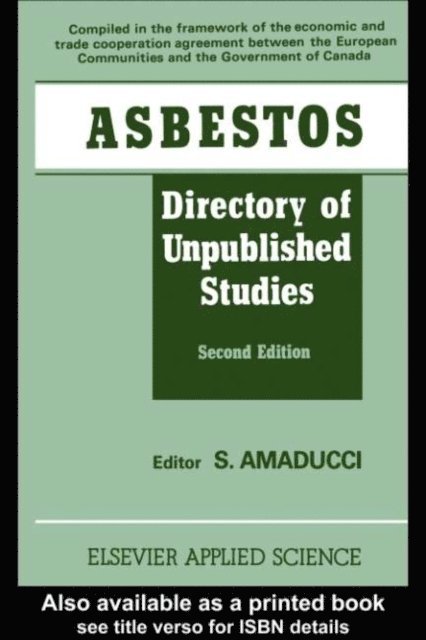 S. Amaducci - Asbestos, E-bok. Tillgänglighet: Lägg i varukorg