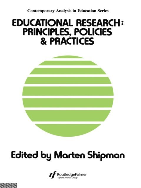 Marten Shipman - Educational Research, E-bok