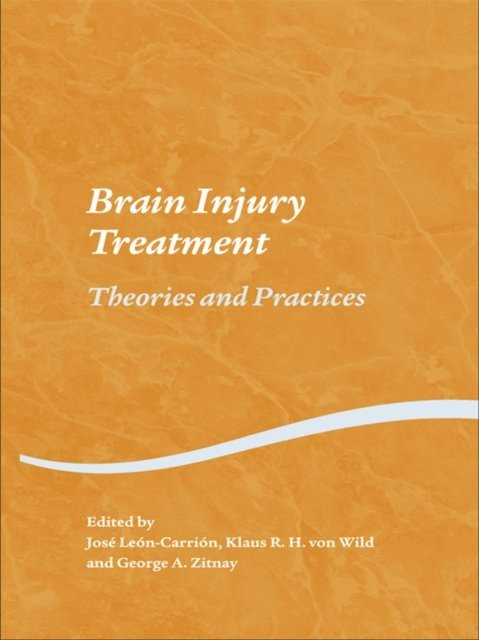 George A. Zitnay, Klaus R. H. von Wild, Jose Leon-Carrion - Brain Injury Treatment, E-bok