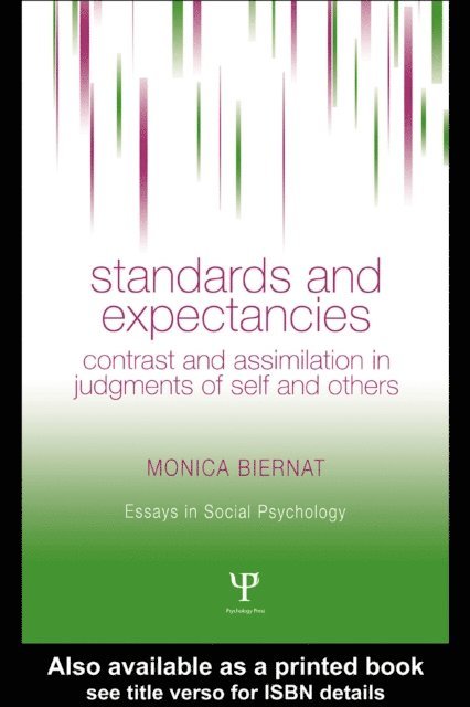 Monica Biernat - Standards and Expectancies, E-bok