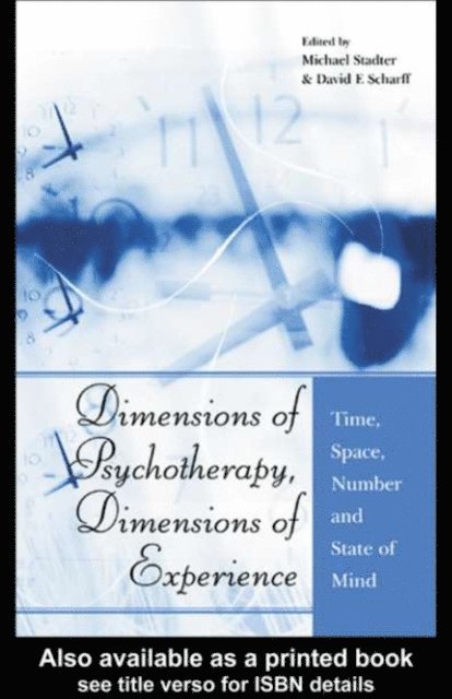 David E. Scharff, Michael Stadter - Dimensions of Psychotherapy, Dimensions of Experience, E-bok