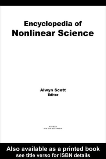 Alwyn Scott - Encyclopedia of Nonlinear Science, E-bok