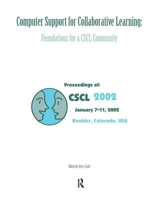 Gerry Stahl - Computer Support for Collaborative Learning, E-bok