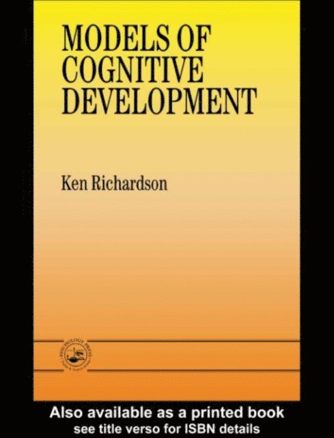 Ken Richardson, Dr Ken Richardson - Models Of Cognitive Development, E-bok