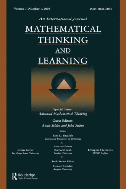 John Selden, Annie Selden - Advanced Mathematical Thinking, E-bok