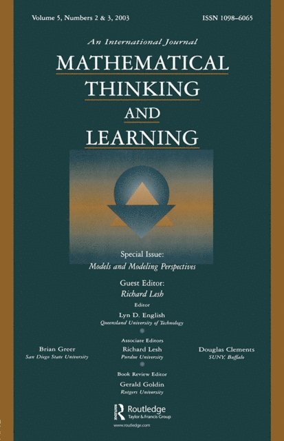 Richard A. Lesh - Models and Modeling Perspectives, E-bok