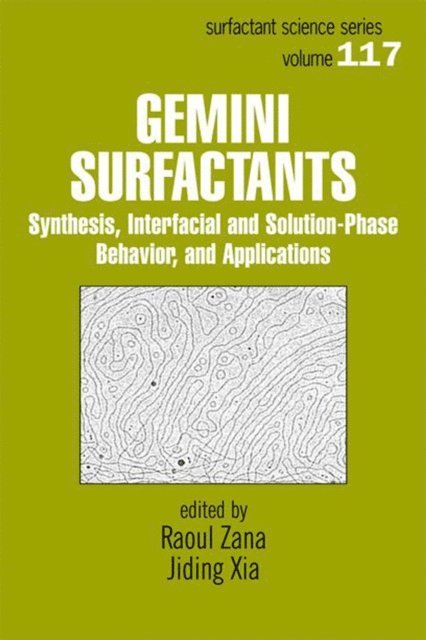 Jiding Xia, Raoul Zana - Gemini Surfactants, E-bok