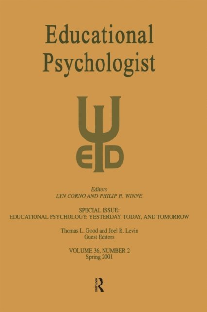 Joel R. Levin, Thomas L. Good - Educational Psychology, E-bok