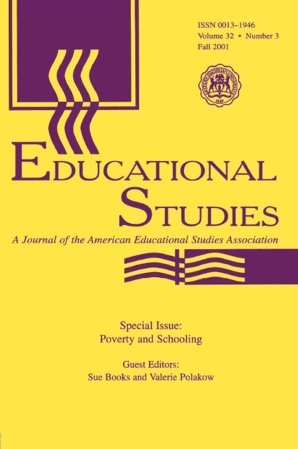 Valerie Polakow, Sue Books - Poverty and Schooling, E-bok