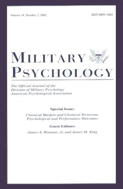 James A. Romano Jr., James M. King - Chemical Warfare and Chemical Terrorism, E-bok