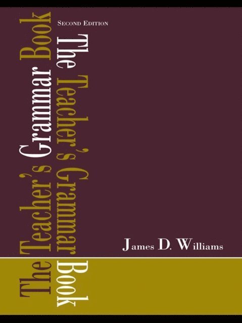 James D. Williams - Teacher's Grammar Book, E-bok